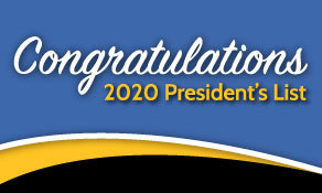 Spring 2020 President's List