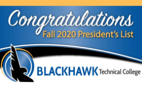 Announcing the Fall 2020 President's List
