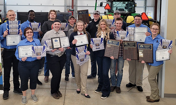 Ag Program Students Win Awards at Two Conferences
