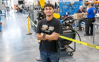 Get to Know Gio Aceves, Automation Systems Technology Student