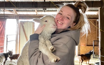 From Farm to Lab: Fae Egli Balances Hobby Farming with Pursuing a Career in Science