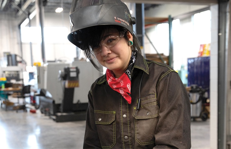 Get to Know Erin Doeseckle, Welding Student