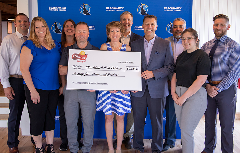 Blackhawk Foundation Receives $25K Donation from PepsiCo to Support Scholarship Program