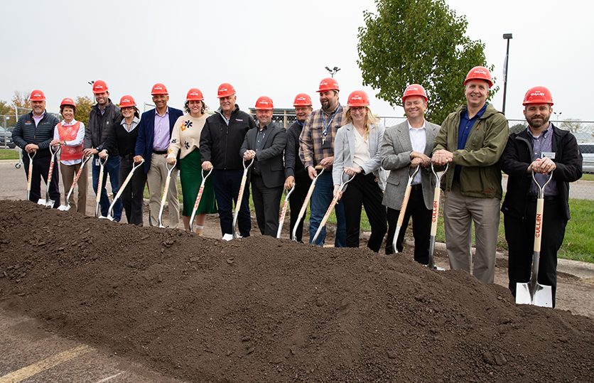 Prent Makes Donation to Blackhawk’s New Manufacturing Center as Construction Begins