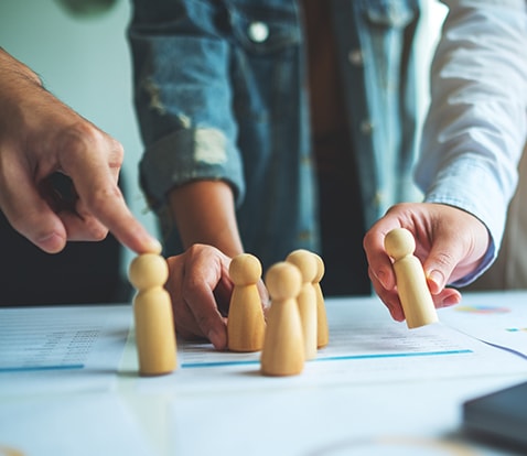 Stock photo of management training