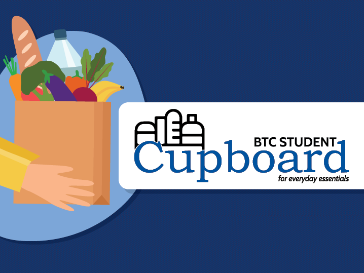 BTC Student Cupboard Logo